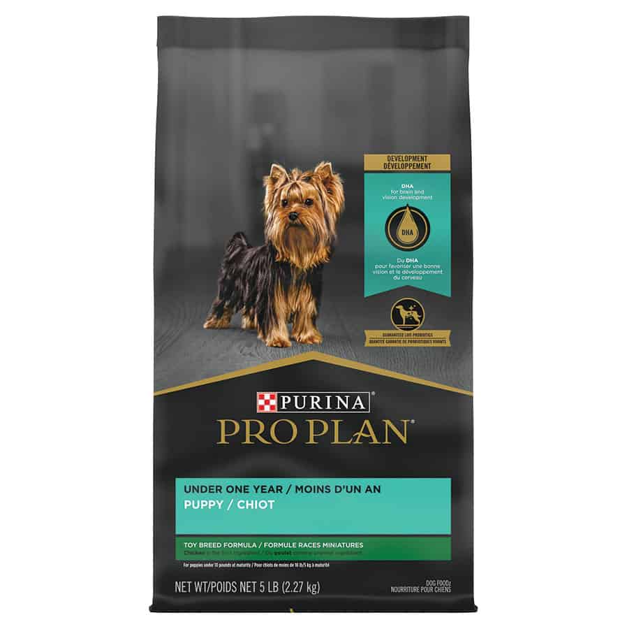 5lb Purina Pro Plan Toy Breed Puppy Dog Food